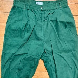 WRAY forest green pants